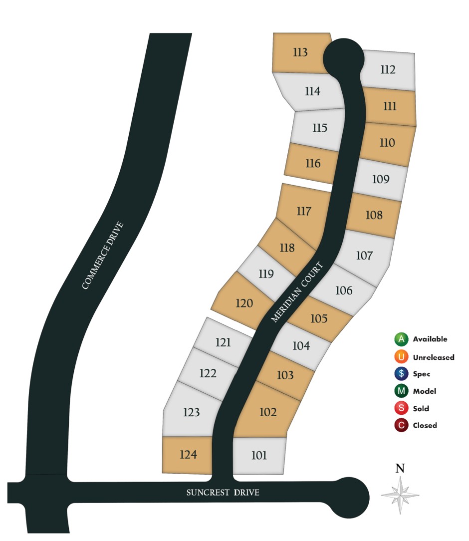 Site Map | Hidden Hills in Prescott, AZ by Capstone Homes