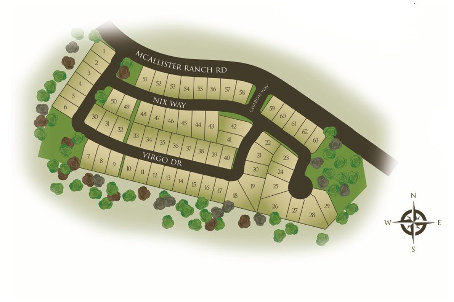 Site Map | Timber Sky – Sirius in Flagstaff, AZ by Capstone Homes